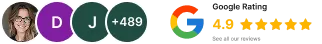 google rating review stars badges
